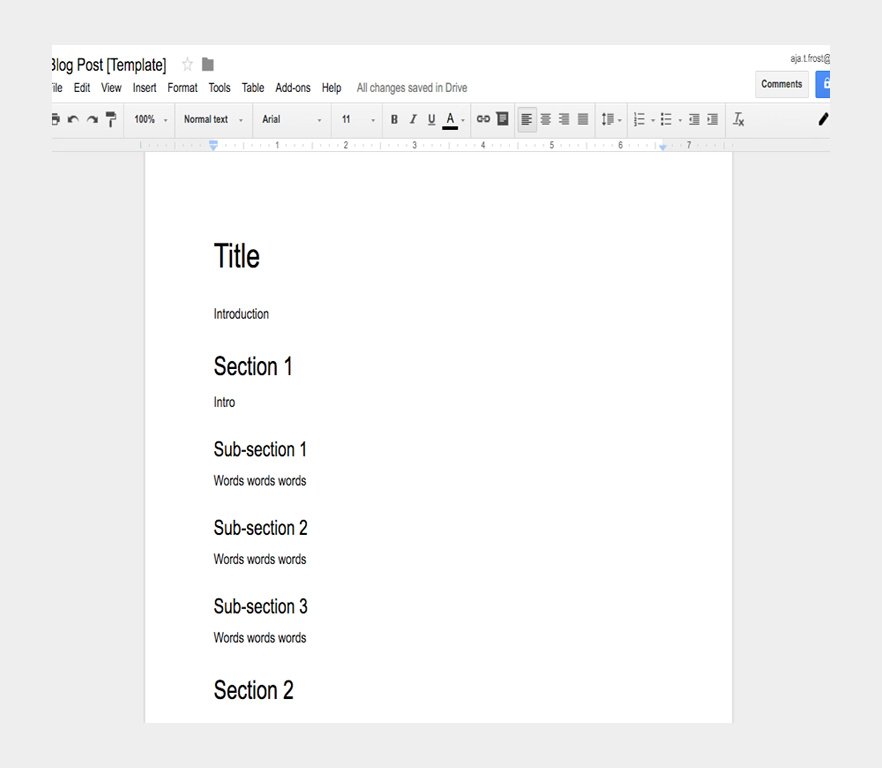 Documents Formatting
